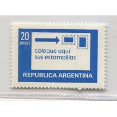 ARGENTINA 1977 GJ 86 ESTAMPILLA NUEVA MINT U$ 12